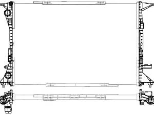Радиатор на A4, A5, A6