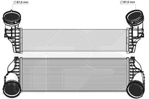 Радиатор наддува X5, X6