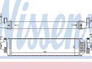 Радіатор наддуву NISSENS 96335 на MERCEDES-BENZ B-CLASS (W246, W242)