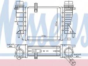 Радиатор наддува NISSENS 96363 на RENAULT MODUS/GRAND MODUS (F/JP0_)