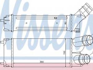 Радиатор наддува NISSENS 96584 на CITROËN BERLINGO (B9)