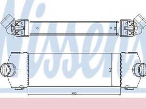 Радіатор наддуву NISSENS 96641 на FORD TRANSIT автобус