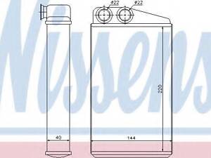 Радіатор нагрівача NISSENS 73249 на RENAULT MEGANE II седан (LM0/1_)