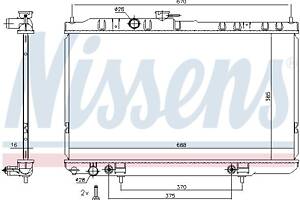Радиатор NISSAN ALMERA (B10) 2006- г.