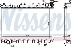 Радиатор NISSAN ALMERA (N15) 1995-2001 г.