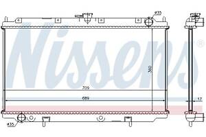 Радиатор NISSAN PRIMERA (P11) 1996-2002 г.