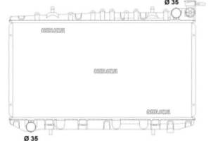 Радиатор NISSAN PRIMERA 91-96 (P10/W10)