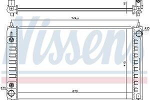 Радиатор NISSAN TEANA (J32) 2007- г.