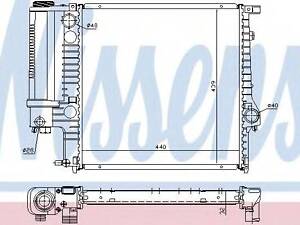 Радiатор NISSENS 60623 на BMW 3 седан (E30)