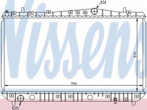 Радiатор NISSENS 61633 на CHEVROLET LACETTI универсал (J200)