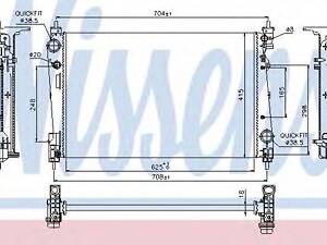 Радiатор NISSENS 617864 на FIAT RITMO III (198)