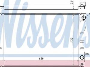 Радiатор NISSENS 63881 на RENAULT ESPACE Mk III (JE0_)