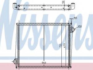Радиатор NISSENS 64068A на SCANIA 4 - series