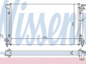 Радiатор NISSENS 651511 на VW CARIBE I (17)