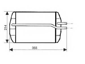 радіатор NRF 53633 на FORD FIESTA Mk IV (JA_, JB_)