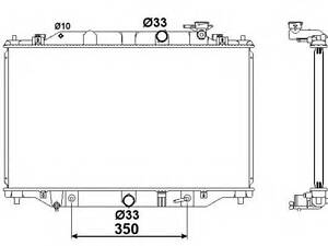 радіатор NRF 58417 на MAZDA CX-5 (KE, GH)