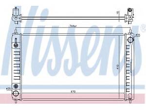 Радіатор NS TEANA J32R(09-)2.5 i(+)[OE 21460JN90A] NISSENS 68762 на NISSAN MAXIMA V (J32)