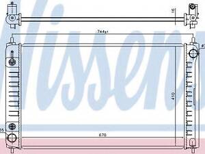 Радиатор NS TEANA J32R(09-)2.5 i(+)[OE 21460JN90A] NISSENS 68762 NISSAN MAXIMA V (J32)