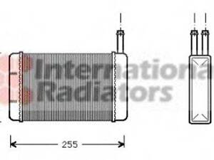 Радиатор обогревателя FIESTA 3 ALL +- AC 89-95 (Van Wezel) VAN WEZEL 18006134 FORD FIESTA Mk III (GFJ)