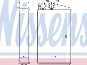 Радиатор обогревателя RENAULT MEGANE II (02-) (выр-во Nissens) NISSENS 73249 RENAULT MEGANE II седан (LM0/1_)