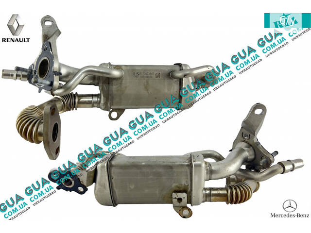 Радиатор/охладитель рециркуляции ОГ ( системы EGR / ЕГР ) теплообменник 147350364R Renault / РЕНО KANGOO 2009- / КАНГУ 0
