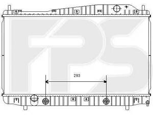 Радіатор охолодження Chevrolet Evanda 2003-2006 (FPS)