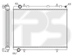 Радіатор охолодження Citroen