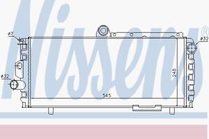 Радиатор охлаждения двигателя для моделей: ALFA ROMEO (33, 33,ALFASUD,ALFASUD,ALFASUD,ARNA)