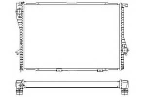Радиатор охлаждения двигателя  для моделей: ALPINA (ROADSTER),  BMW (Z1,7-Series,5-Series,5-Series,Z8)
