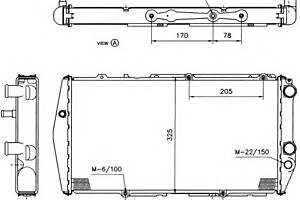 Радиатор охлаждения двигателя для моделей: AUDI (100, 100,100,100,100,100,200,200,200)