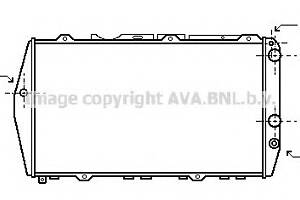 Радиатор охлаждения двигателя для моделей: AUDI (100, 100,100,100,200,200,200)