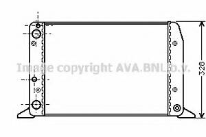 Радиатор охлаждения двигателя для моделей: AUDI (80)