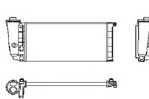 Радиатор охлаждения двигателя для моделей: AUTOBIANCHI (Y10), FIAT (PANDA,PANDA), LANCIA (DEDRA,Y10)