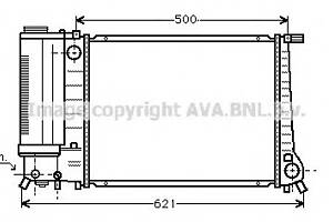 Радиатор охлаждения двигателя для моделей: BMW (3-Series, 3-Series,3-Series,3-Series,5-Series,5-Series,3-Series)