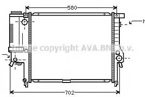 Радиатор охлаждения двигателя для моделей: BMW (5-Series, 5-Series)