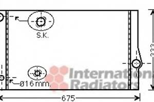 Радиатор охлаждения двигателя для моделей: BMW (7-Series)