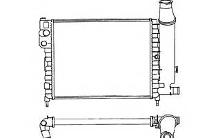 Радиатор охлаждения двигателя для моделей: CITROËN (AX)