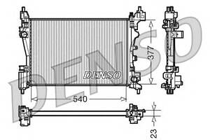 Радиатор охлаждения двигателя для моделей: CITROËN (NEMO, NEMO), FIAT (FIORINO,QUBO), PEUGEOT (BIPPER,BIPPER)