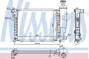 Радиатор охлаждения двигателя для моделей: CITROËN (SAXO), PEUGEOT (106)
