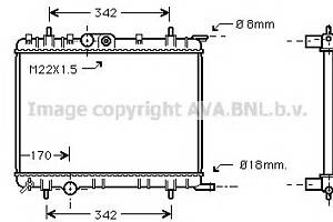 Радіатор охолодження двигуна для моделей: CITROËN (XSARA)