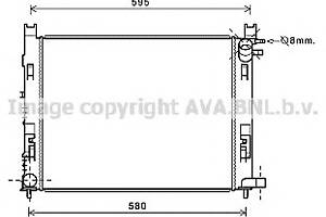 Радіатор охолодження двигуна для моделей: DACIA (DUSTER, LODGY, DOKKER, SANDERO, DOKKER, LOGAN, LOGAN), RENAULT (CLIO, CLIO...