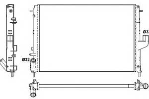 Радиатор охлаждения двигателя для моделей: DACIA (LOGAN, LOGAN,SANDERO,LOGAN,LOGAN,DUSTER), RENAULT (LOGAN,LOGAN,DUSTER
