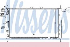 Радіатор охолодження двигуна для моделей: DAEWOO (ESPERO)