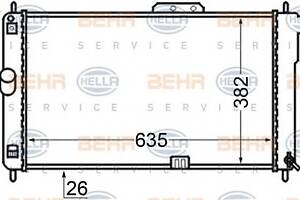 Радиатор охлаждения двигателя для моделей: DAEWOO (ESPERO)