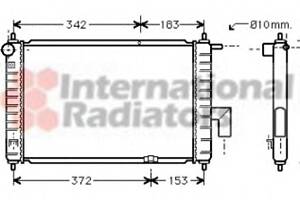 Радиатор охлаждения двигателя для моделей: DAEWOO (MATIZ)