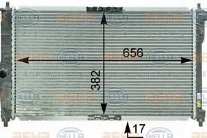 Радиатор охлаждения двигателя для моделей: DAEWOO (NUBIRA, LEGANZA,NUBIRA)