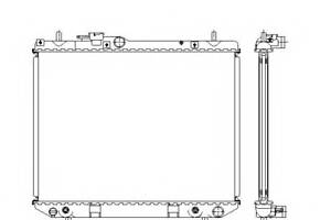 Радіатор охолодження двигуна для моделей: DAIHATSU (TERIOS)