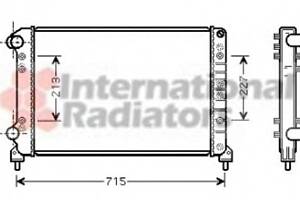 Радиатор охлаждения двигателя для моделей: FIAT (DOBLO, DOBLO)