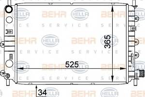 Радиатор охлаждения двигателя для моделей: FORD (ESCORT, ESCORT,ESCORT,ESCORT,ESCORT,ORION,ESCORT,ESCORT,ESCORT,ESCORT,