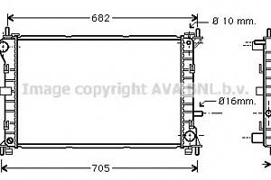 Радиатор охлаждения двигателя для моделей: FORD (FOCUS, FOCUS,FOCUS)